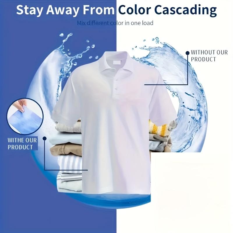 100pcs Colour Catcher Sheet Proof Color, Absorption Paper Anti Cloth, Dyed Laundry Color Run Remove Sheet, in Washing Machine