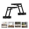 Multifunctional Lift Up Coffee Table Mechanism Heavy Duty Steel Table Lift Up Hinge  Dining Table