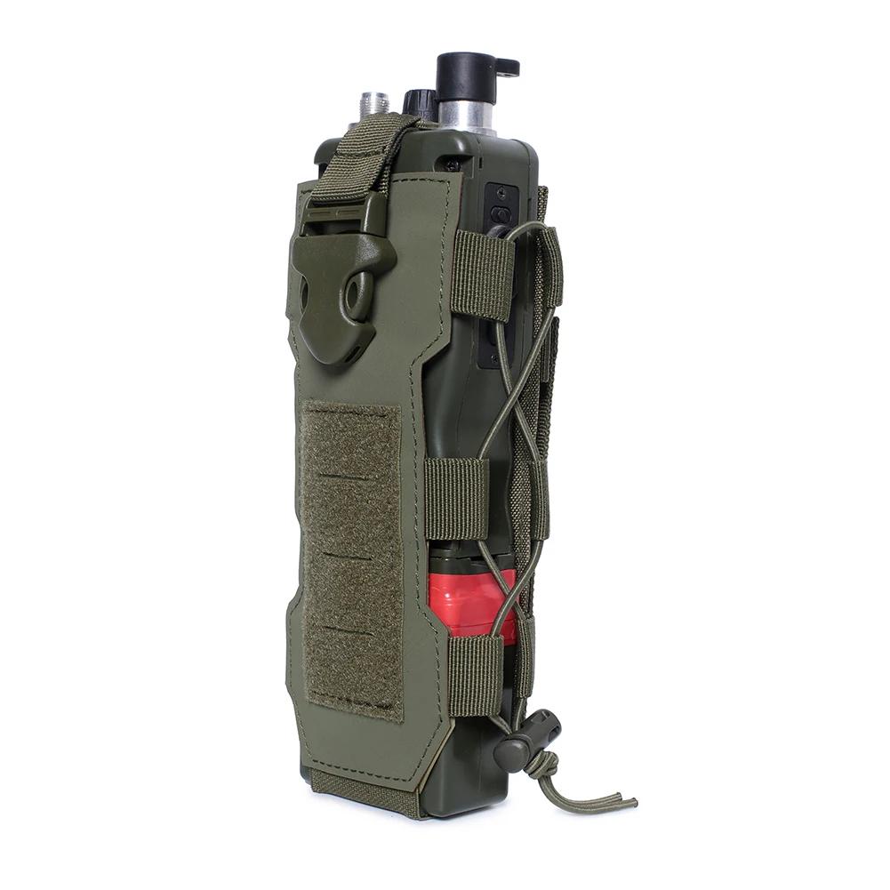 Molle Water Bottle Bag Outdoor Camping Drawstring Kettle Holder Carrier Pouch Multi-purpose Drinking Kettle Bag