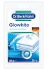 DR. Beckmann Glowhite Wäscheweiß 80g | Entfernt Grauschleier | Bekämpft Vergilbung | Weißere Wäsche noch weißer machen | (80g x 6, 480g) | Pac