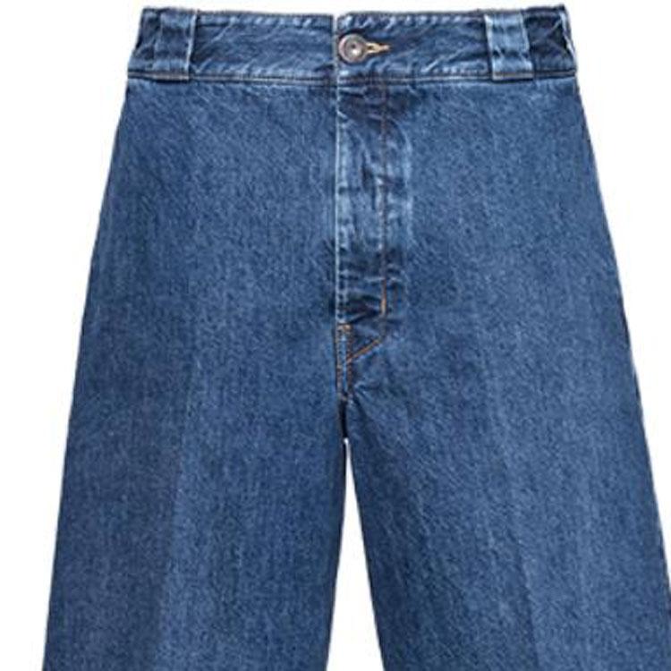 Prada Denim Shorts Men's Blue Moderate GEP338-10GG-F0008-S-212
