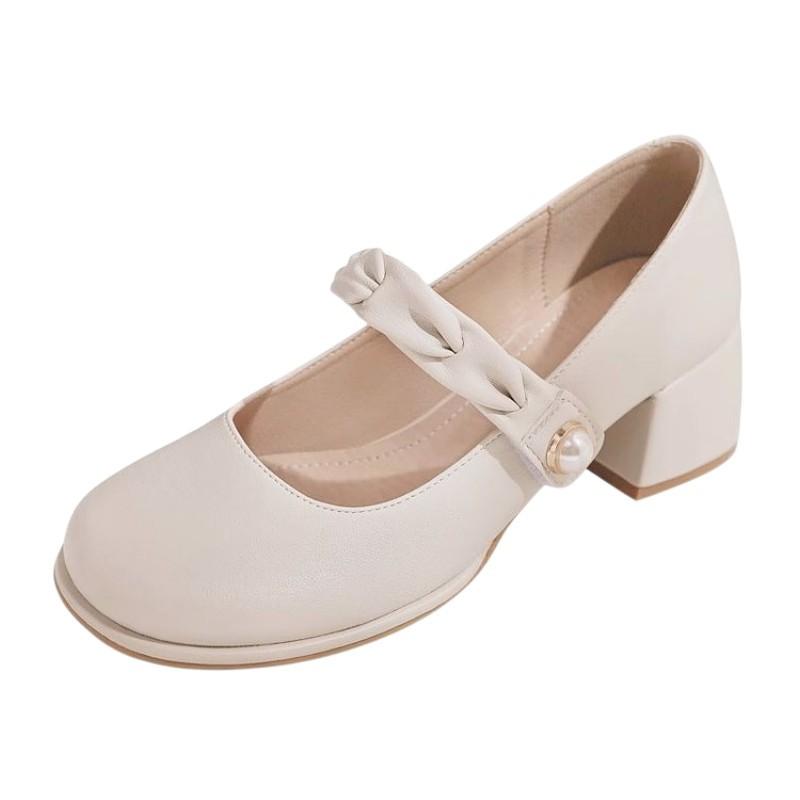 Fashion Summer Black Women Patent Leather High Heels Mary Jane Shoes Loafers Fashion Party Wedding  Butterfly-knot Casual Shoes Zapatos