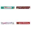Christmas Banner Party Decorations For Indoor And Outdoor Use 300x50cm Polyester Fabric