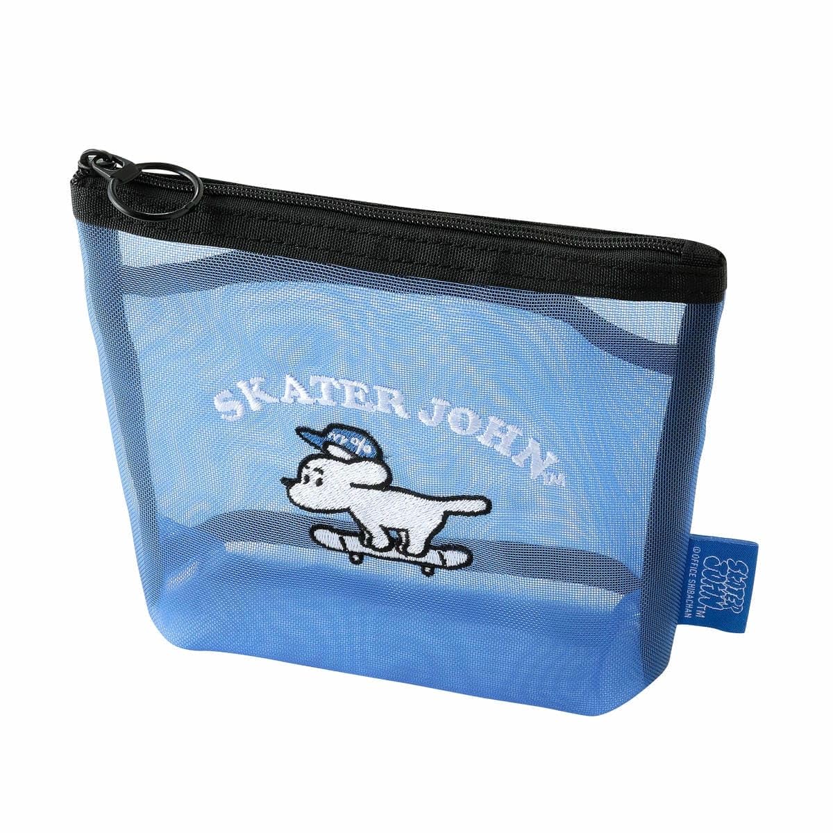 Mesh Skater John Pouch, Marks, Blue, SKT-PO01-BL