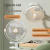 USB Rechargeable Clip-On Mini Fan – Portable, Ultra-Quiet for Dorm Beds & Handheld Use