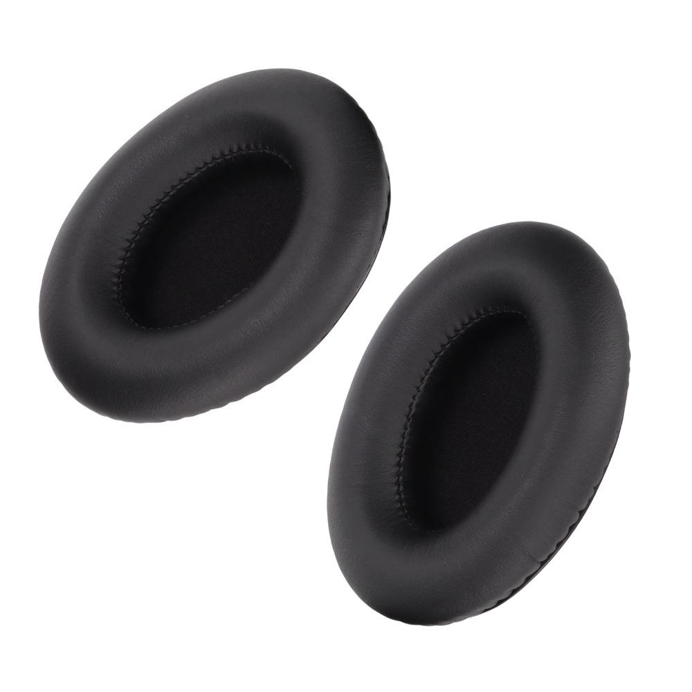 2PCS Protein Leather Ear Pads Set Soft Noise Isolation Replacement Ear Cushions for TaoTronics TTBH060 Headphones