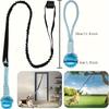 1PC Outdoor Elastic Rope Pull Dog Toy, Tree Stump Pull Toy, Interactive Exercise Game Rope and Chew Rope Toy