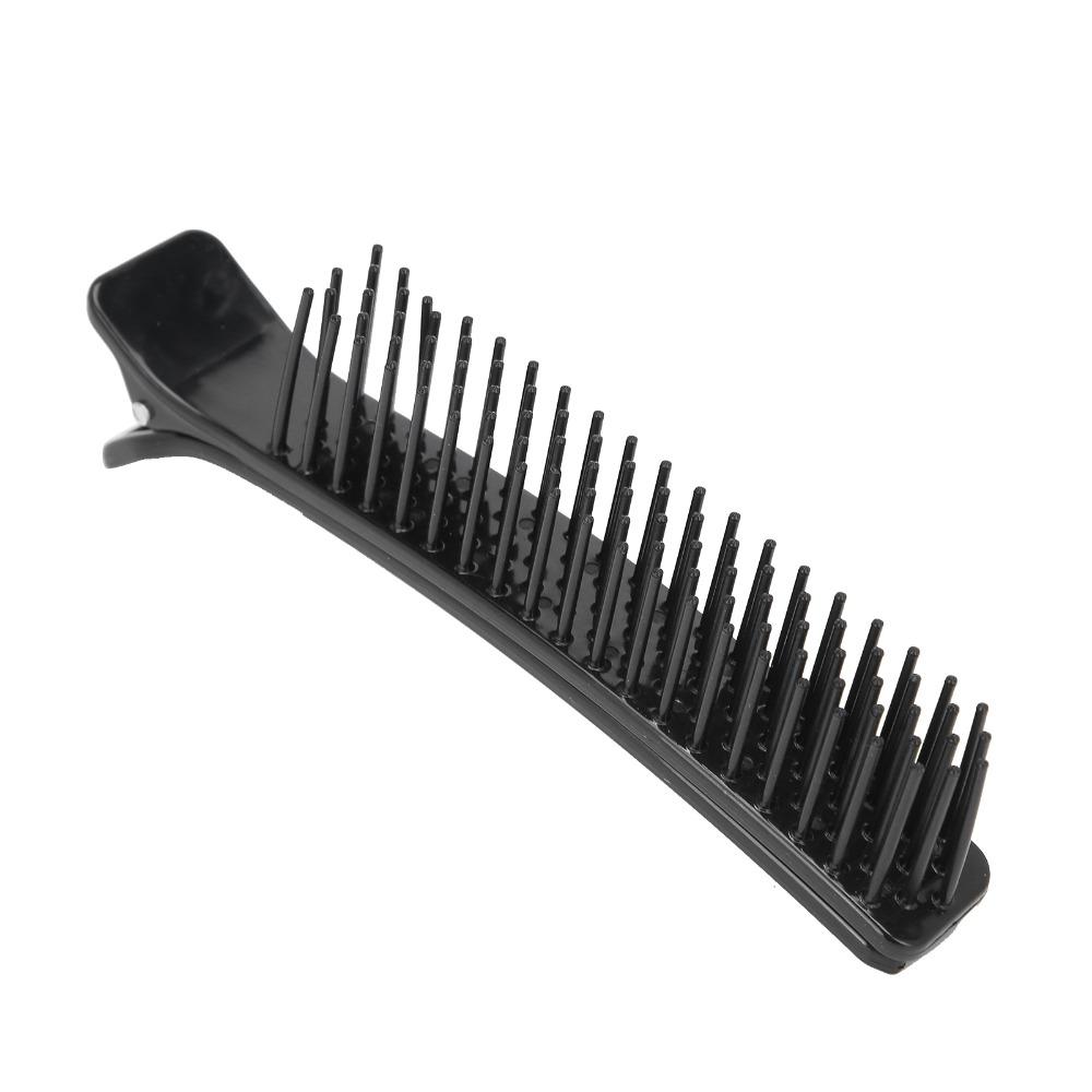 Leichte Lange Haarspangen Schwarz Anti-Rutsch Haaraccessoire Salon Haarspangen Heimgebrauch