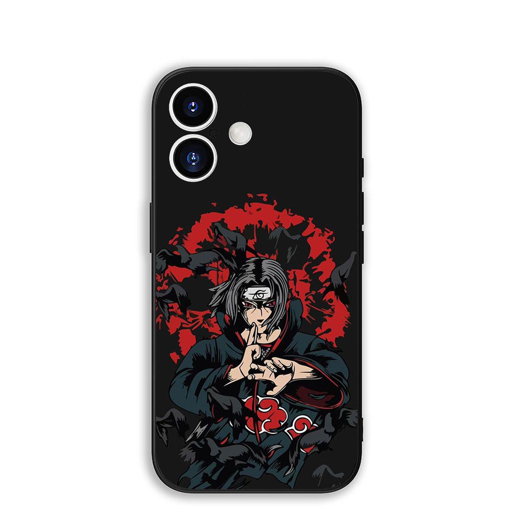 Cover for Apple iPhone 16 15 14 11 Pro Max 6 7 8 Plus + SE2 SE3 SE 2022 2020 8+ Phone Case Akatsuki Narutos Obito Itachi Tobi