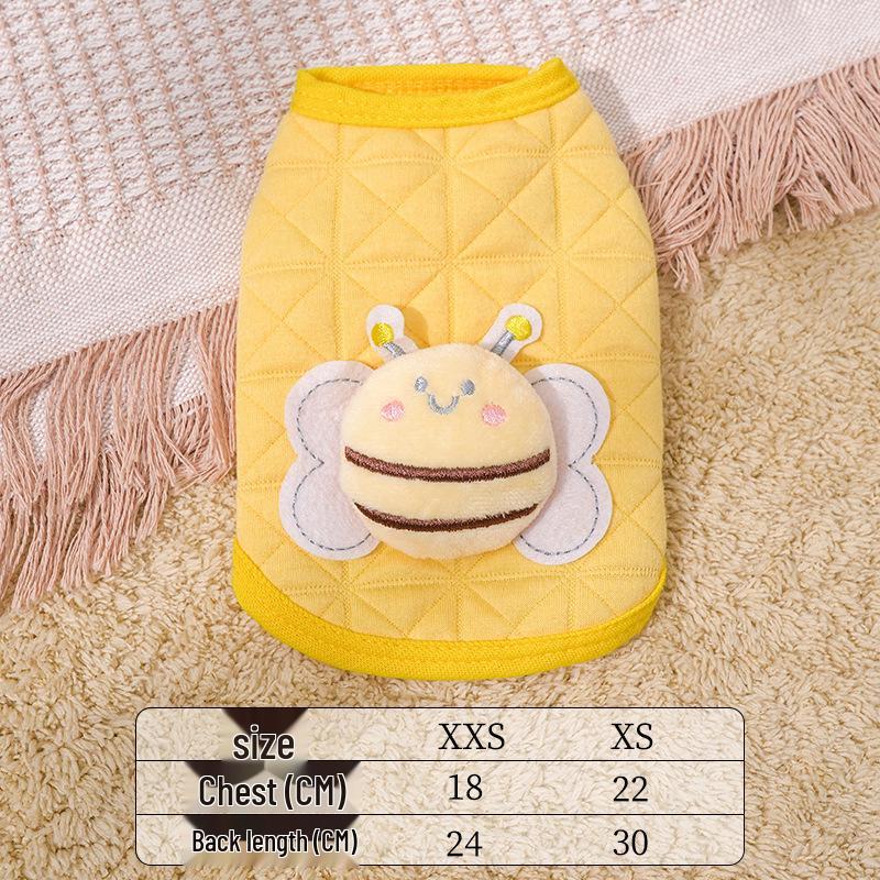 Autumn/Winter Clothing Vest for Puppies & Kittens - Extra Small, Teacup, Pet Apparel