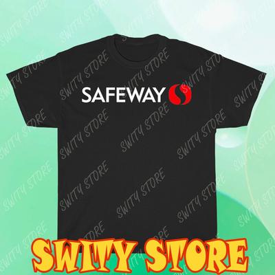 Safeway Market Lebensmittelgeschäft Logo Herren T-Shirt Logo T-Shirt Lustig Größe S bis 5XL