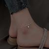Women's Exotic Minimalist Bead Bell Anklet - Trendy High-End Foot Chain