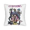 Gorillaz Pillowcase Printed Fabric Cushion Cover Decorative  Pillow Case Cover Bed Zippered 45X45cm