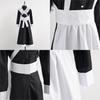English Style Pearl Lace Long Maid Costume Perfect For Cosplay And Coffee Shop