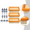 1Set BR800 Air Filter For PRIMER Bulb Spark Service Kit Backpack Blower Tune-Up Kit Garden Power Tool Accessories