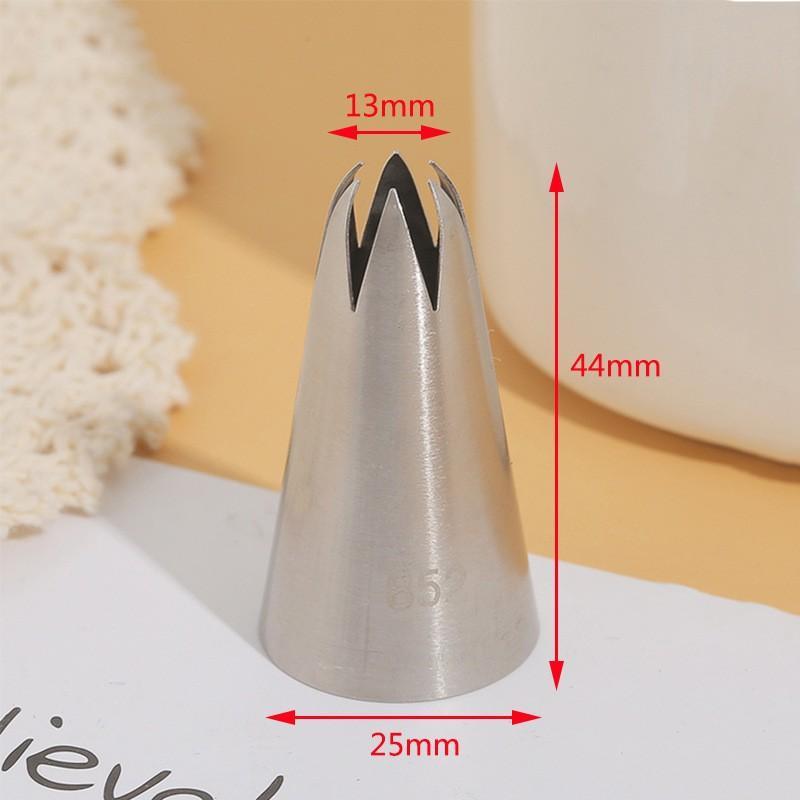 Stainless Steel Cake Nozzle Tube Head Diy Pastry Puff Skirt Icing Piping Nozzles Cake Decorating Supplies Baking Tools
