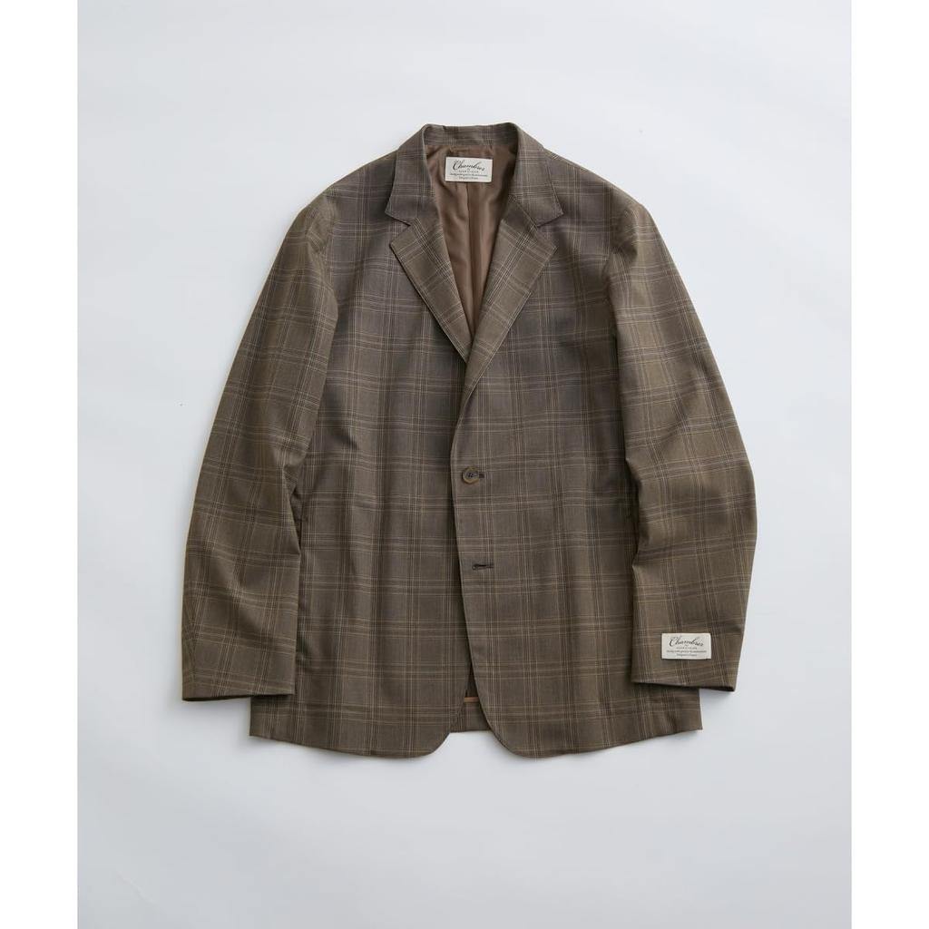 Adam et Rope Homme Oversized Easy Tailored Jacket GMV13160 Brown Men's (22)