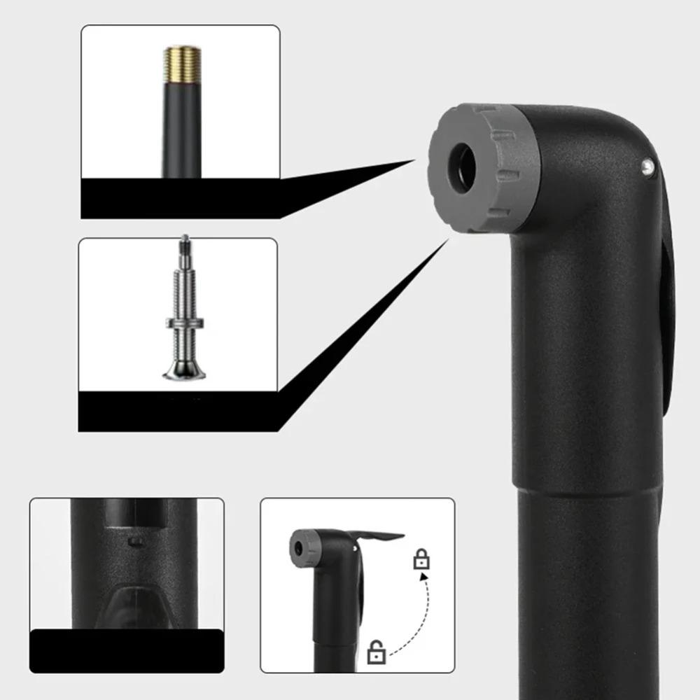 Bicycle Air Pump Mini Bike Pump Anti-corrosion Bicycle Pump Anti-corrosion Easy Installation Exquisite Workmanship