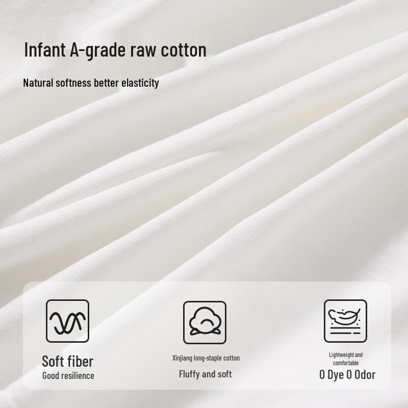 ODFEN Women's Class A Antibacterial Pure Cotton Briefs (4-Pack)