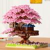 Construction Bricks Sakura Cherry Blossom Brick Set 2151 Pcs.