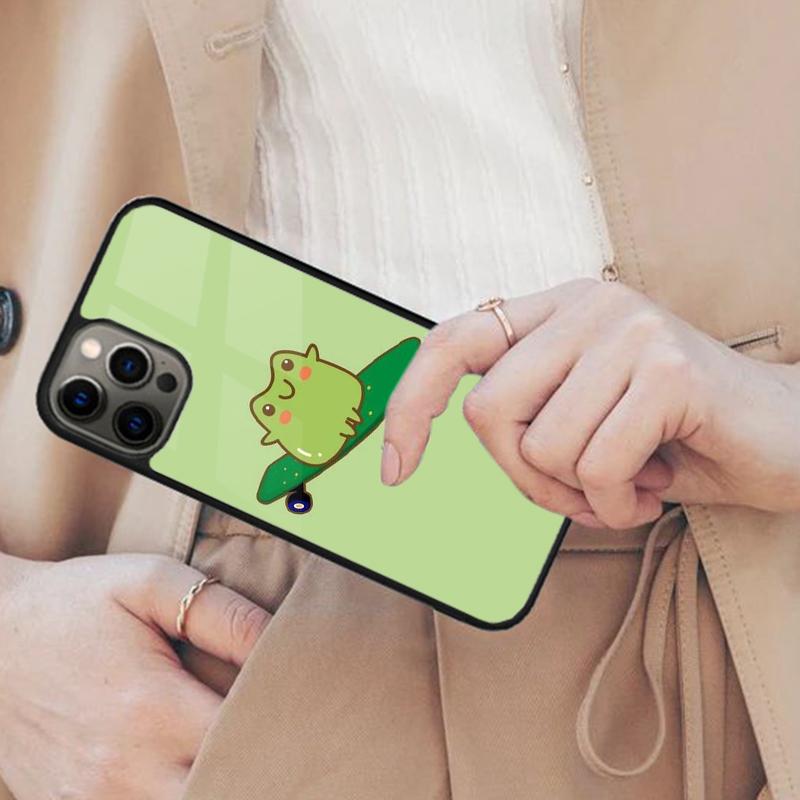 Frog Skateboard Cute Kawaii Magnetic Phone Case For APPLE iPhone 17 Air 16 14 13 12 Pro Max 15 Plus Wireless MagSafe Cover