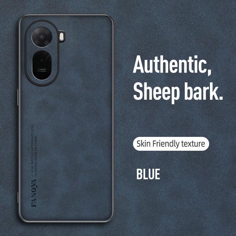 EUCAGR Case For Redmi A7 Pro Luxury Sheepskin PU Leather Back Protection Anti-drop Cover For Redmi A7Pro Protection Funda
