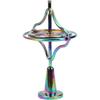 TOPINCN Alloy Gyroscope Toy Stress Relief Fingertip Toy for Adult withDecompression Bright Colorful Metal FrameDecompression Toy Adult Toy (Colorful)