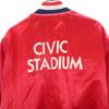 Swingster 90s Old CIVIC STADIUM Stajan L Red Series Quilted Nylon Jacket Men's Used