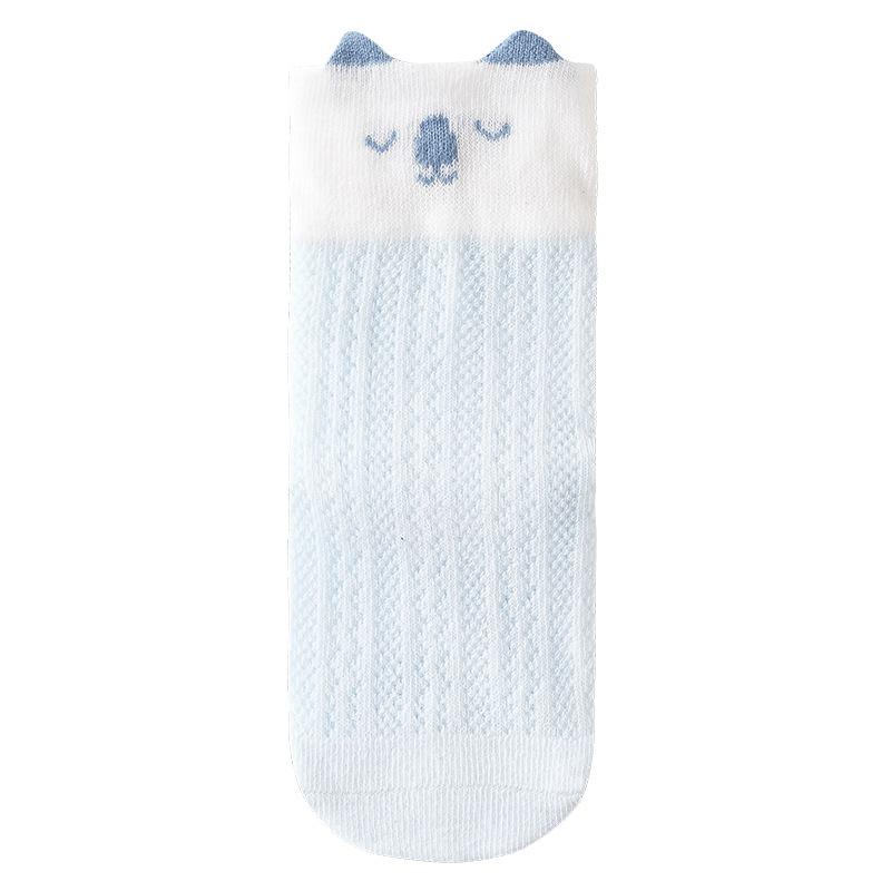 Summer Kids Socks For Girls Boys Mesh Thin Children's Sock Cute Cartoon Soft Comfortable Infant Newborn Baby Sock 0-5Y