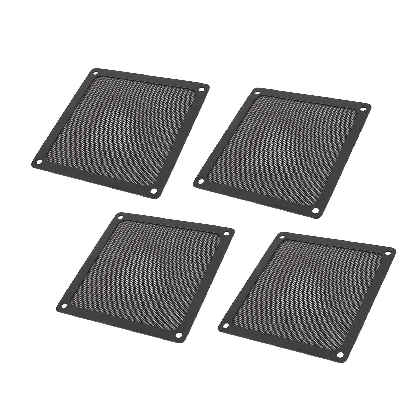 

PC Fan Dust Filter Magnetic Frame Fine Mesh PVC Computer Fan Filter Grills for PC Case Fan Chicken Coop Vent 5.51x5.51in 4pcs