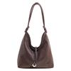 Simple and large-capacity retro high-end tote bag women's 2025 new Korean light luxury fashion versatile shoulder bag