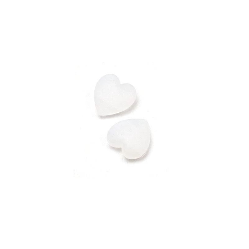1 Pair Soft Round Bear Ears Eyeglass Holders - Non-slip Silicone Ear Hooks for Kids, Anti-fall Fixation Covers