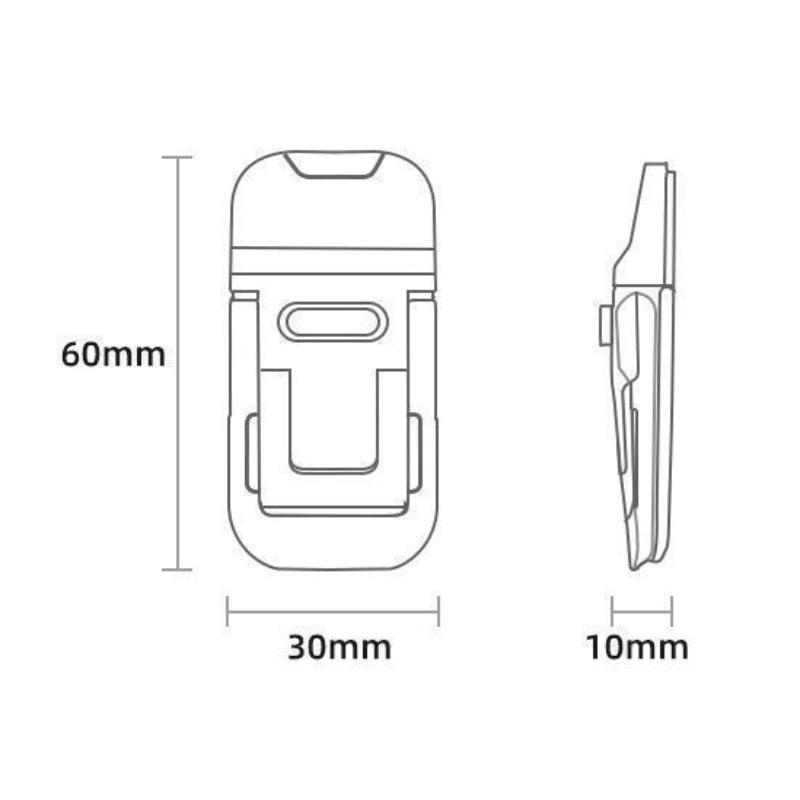 Adjustable Folding Laptop Stand Mini Legs Ultra-thin Portable Support Cooling Holder Invisible Bracket For Macbook/Lenovo Laptop