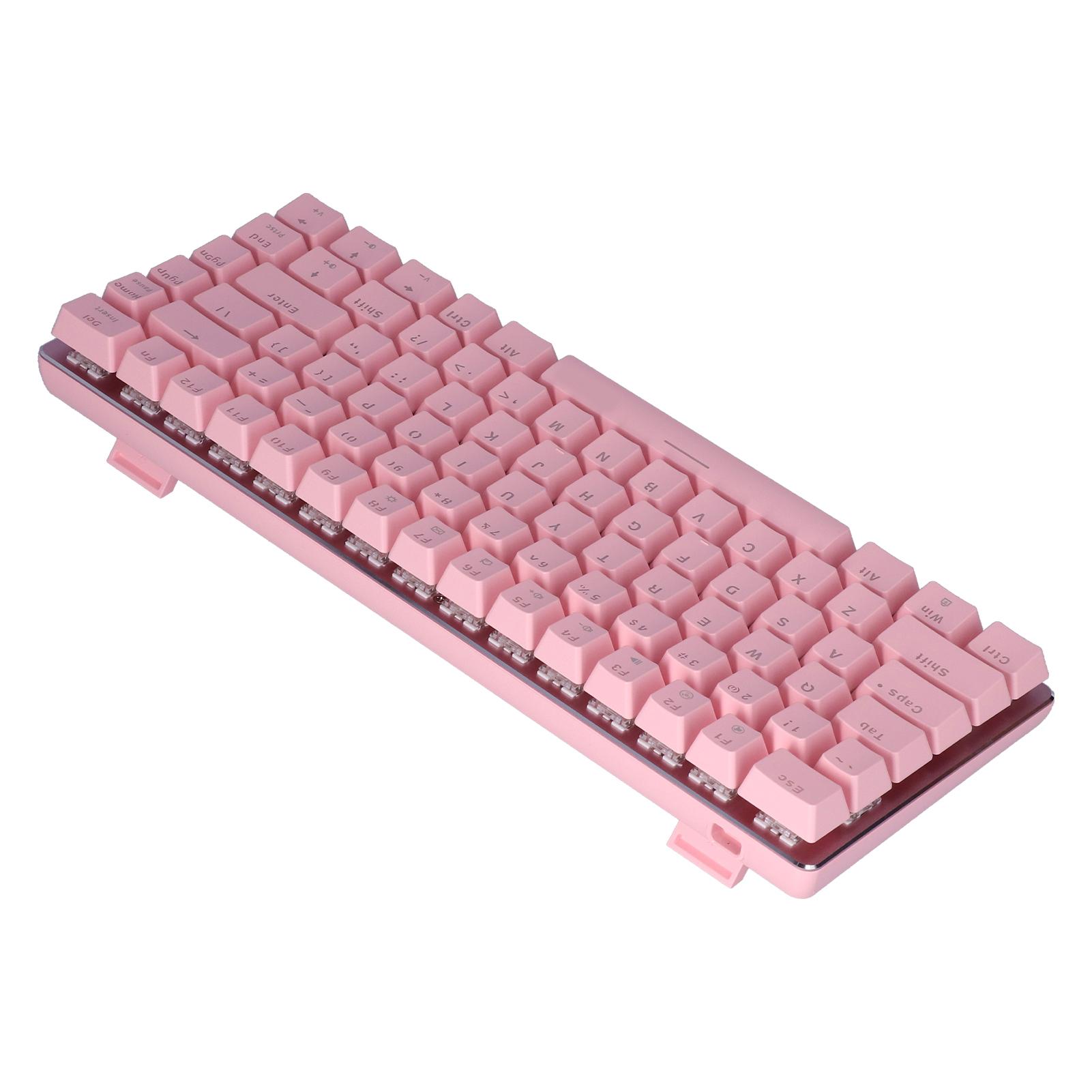 

USB-клавиатура 82 клавиши Белый свет 8 режимов освещения Механические компьютерные детали для Win XPOS XRed Green axis