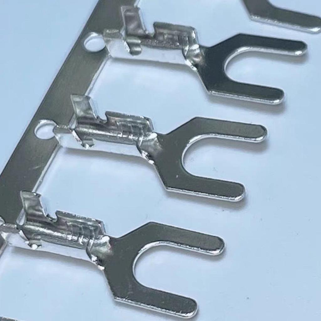 4.2 Fork Terminal Wire U-Shaped Y with 0.4mm Brass Tin-Plated Horizontal Strip, 5K/Roll.