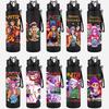 Bottiglia d'Acqua da 750ml Natale K-Pop Demon Hunters Stampata Grande Capacità Bicchiere da Bere Portatile Sport all'Aperto Bicchiere d'Acqua Bambini Ragazzo Regalo