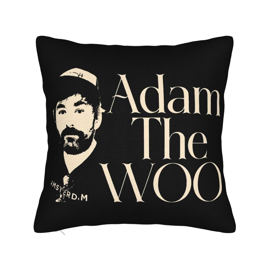 Woondecoraties Adam The Woo Herinnering 1974-2025 Ga Ergens Anders Heen om Het te Doen Kussenslopen Merchandise Kussenhoes Rits Meerdere Maten