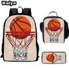 Basketball Basketball School Bag High Definition Printing Multifunctional Cross-Border Backpack