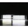2pcs For Toyota Land Cruiser Prado TRJ150 GRJ15 GDJ15 Lexus GX 470 White LED License Plate Light Number Plate Lamp
