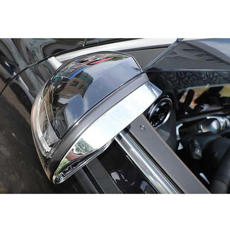 Rearview Mirror Rain Stick Frame For Mercedes Benz GLB Class W247 X247      Cover Auto Eyebrow Accessories