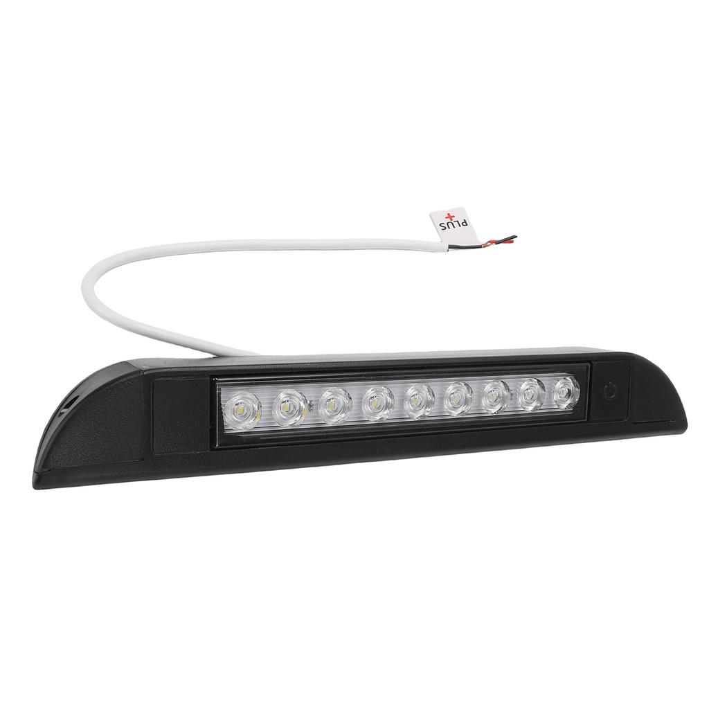 10 Inch RV LED Awning Porch Light 6000K Cool 12V 24V Down Angle Beam Utility Light Fixture for Truck Trailer Camping Car