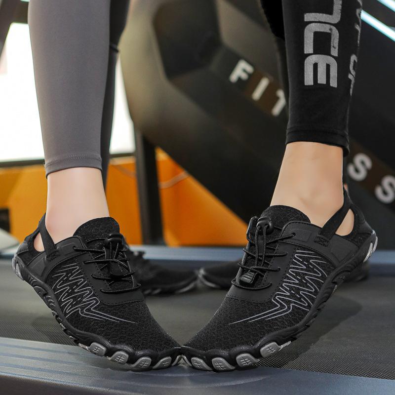 

Уличные дышащие туфли для плавания босиком, быстросохнущие, мужские, для занятий фитнесом и йогой в помещении, женские, для походов, для занятий спортом, для ручья 47 чёрный