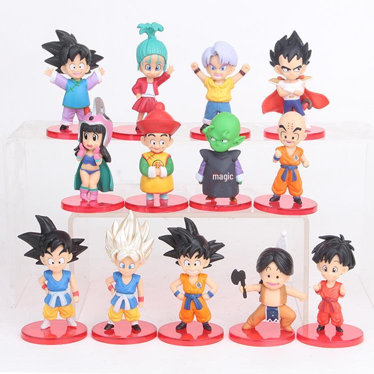 

Фігурки Dragon Ball в наявності: Ляльки-моделі Сон Гоку, Веджети, Фрізи, Маджіна, Прикраси для ігрових автоматів з кігтями