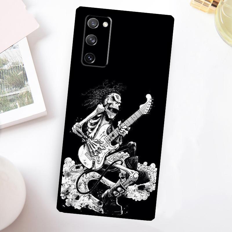 Musical Instrument Drum Case For Samsung Galaxy S24 S23 S22 Ultra S21 S20 FE Note 10 Plus Note 20 S8 S9 S10 Cover