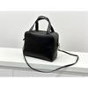 Minimalist Small Square Leather Crossbody Bag Genuine Lamb Skin Shoulder Women Daily Use