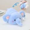 Double-Sided Reversible Elephant Plush Toy Cartoon Rabbit Stuffed Doll Birthday Party Decor