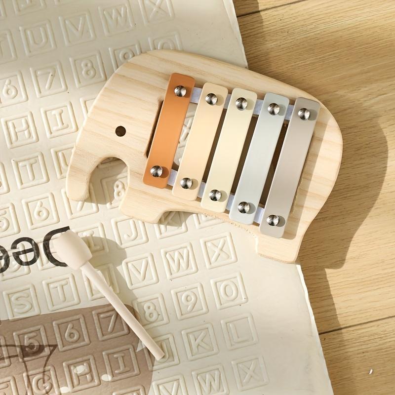 Baby Wooden Elephant Toy, Educational Elephant Toy Board, Multifunctional Hand and Brain Development Parent-Child Toy, Christmas Gift