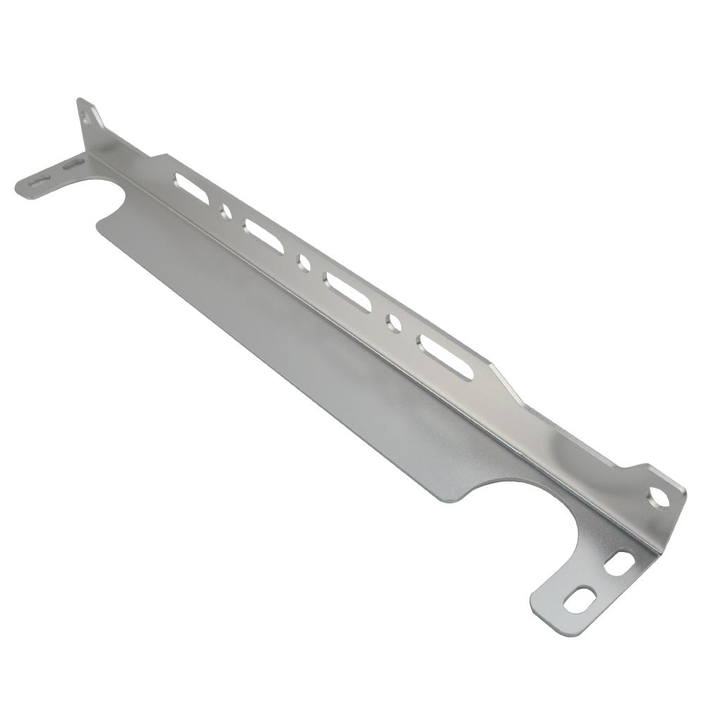 New Trust Type Universal Engine Oil Cooler Mounting Bracket Kit 2mm Thickness Aluminum