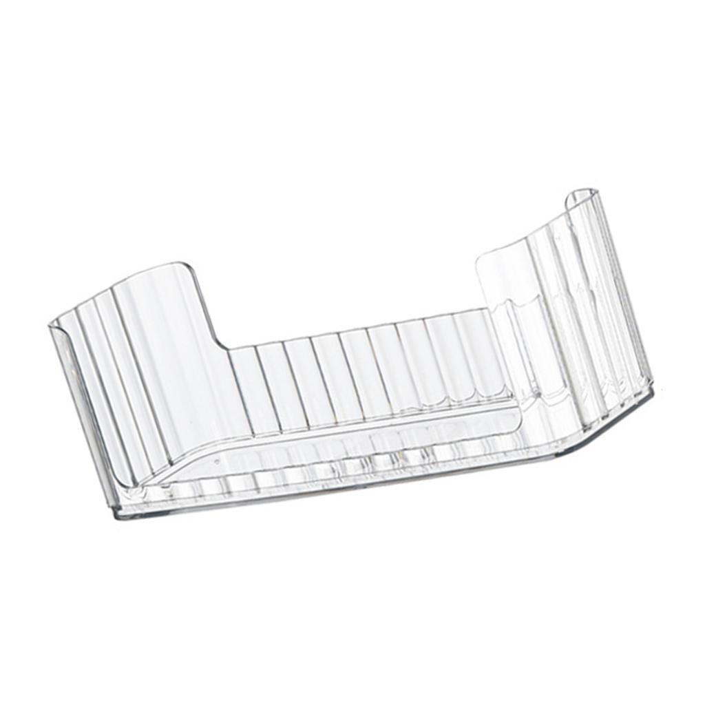 Ulepszenia Organizer na kosmetyki Przezroczyste pudełko do przechowywania kosmetyków Elegancki przezroczysty uchwyt na makijaż Oszczędzające miejsce przechowywanie makijażu na toaletkę