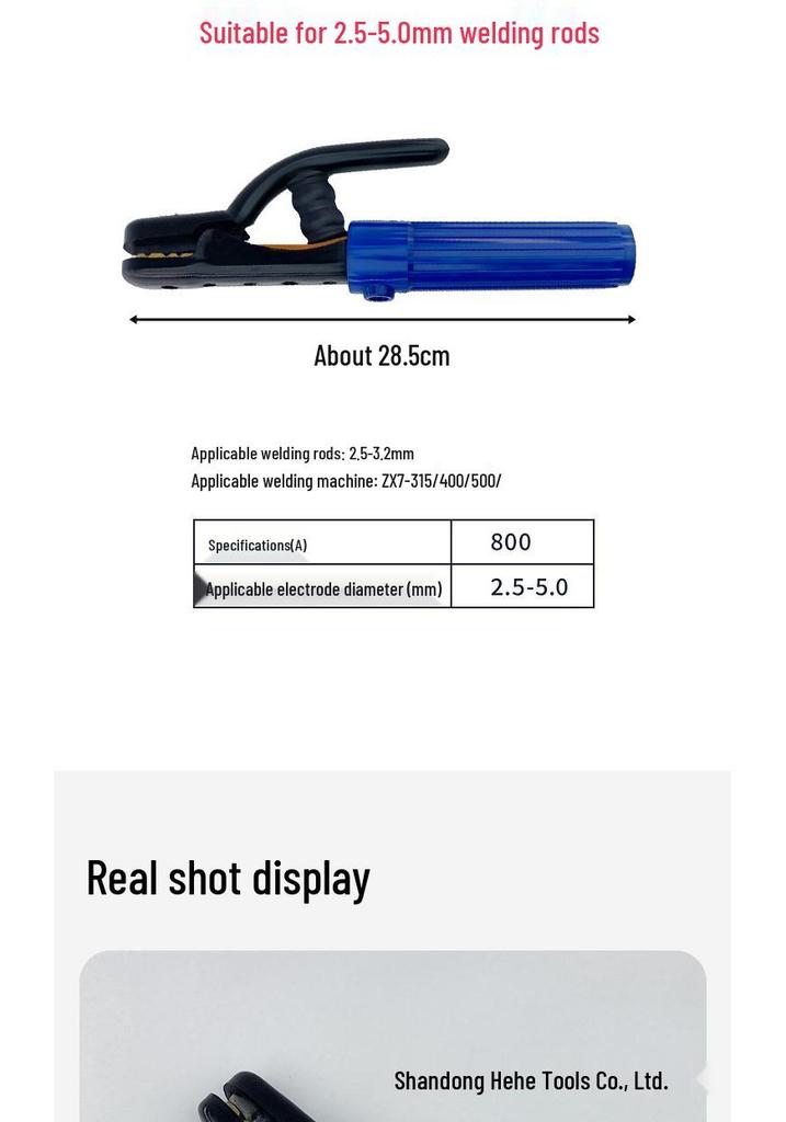 Durable Pure Copper Anti-Drop Welding Torch with Heat-Resistant Handle